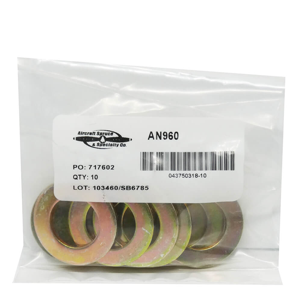 AN960C916 Stainless Washer (Pack Of 10)