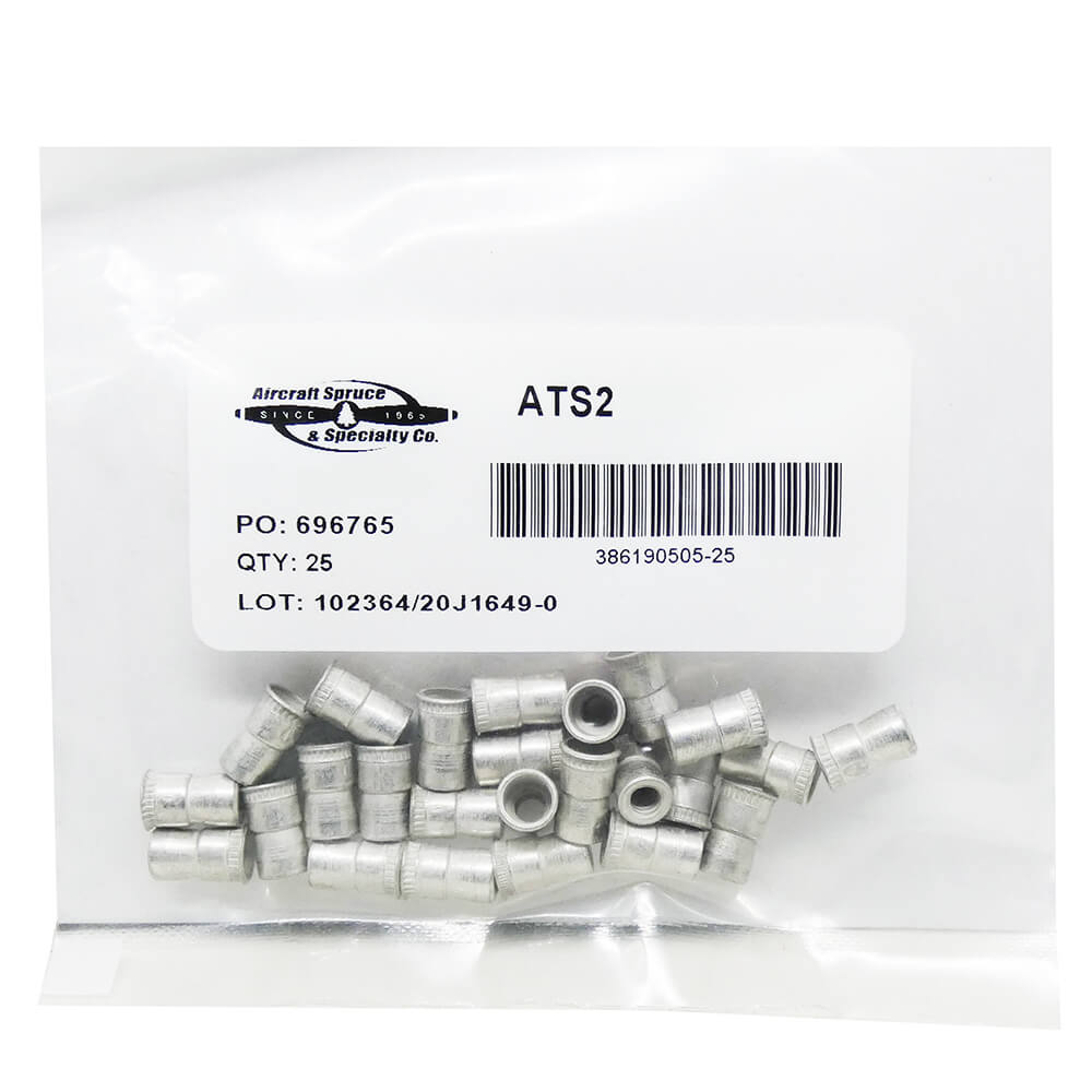 ATS2-632 Nutsert 6-32 (Pack Of 25)