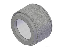 BA106 Brackett Aero Air Filter Complete Assembly