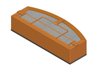 BA2110 Brackett Aero Air Filter Complete Assembly