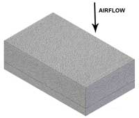 BA19 Brackett Aero Element Air Filter Frame Not Required