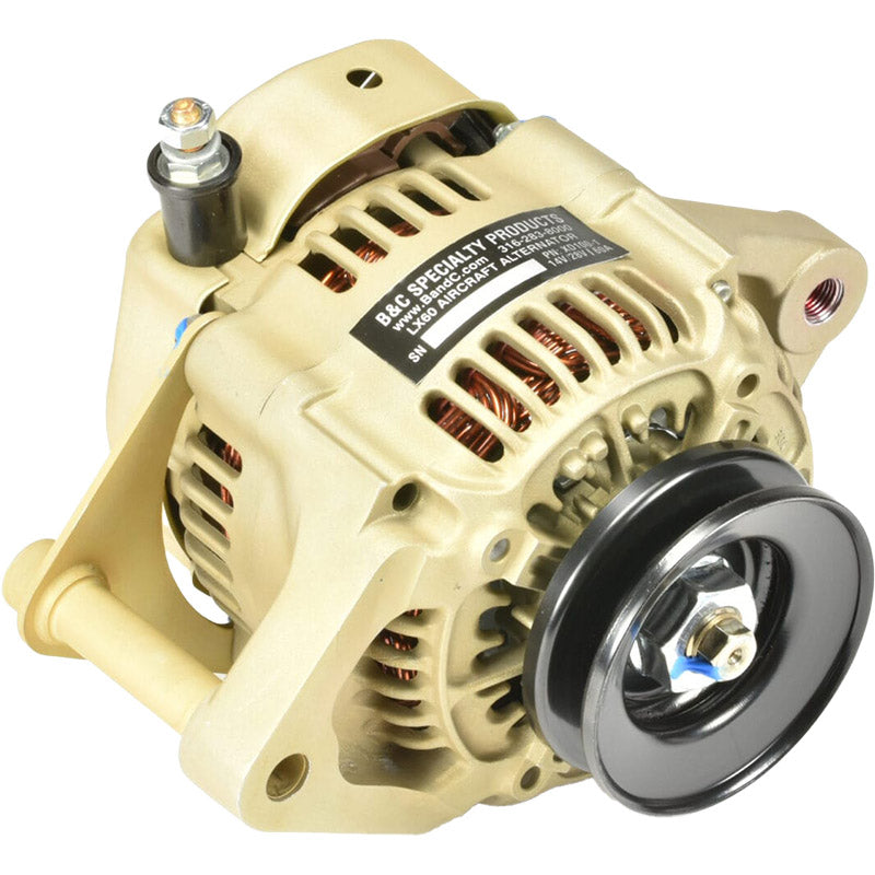 LR3D-14 B&C Alternator Boss Mount Kit LX-60 with 14V - for Homebuilt