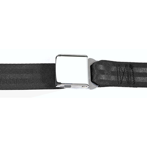 ABI-172-011 ABI C172D-Q Rear Seat, Split Back 2-Pt No Harness Black , Both B&C