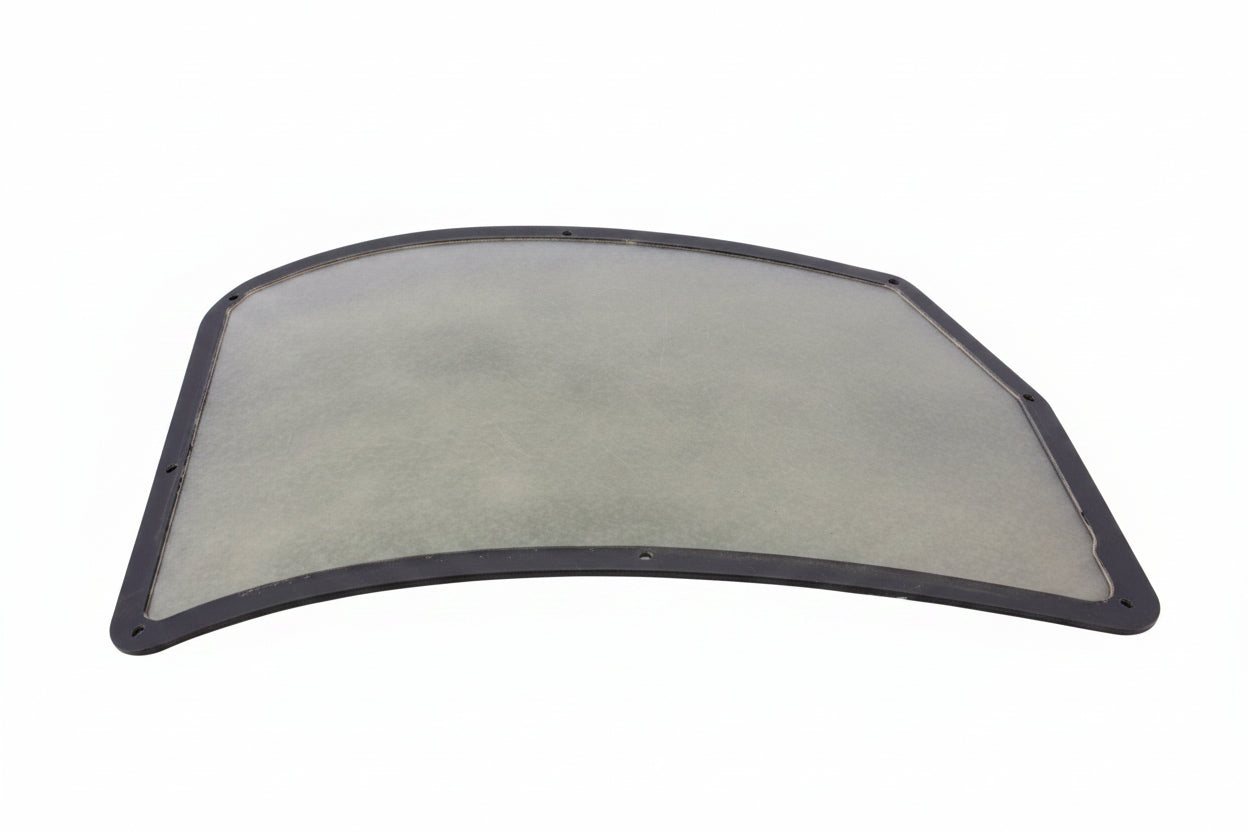 Left-Hand Rear Overhead Tinted Green Window – P/N 350A25-0022-03