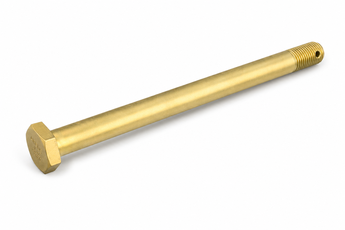 22129BE140178L – Bolt, hexagonal head, with split pin hole
