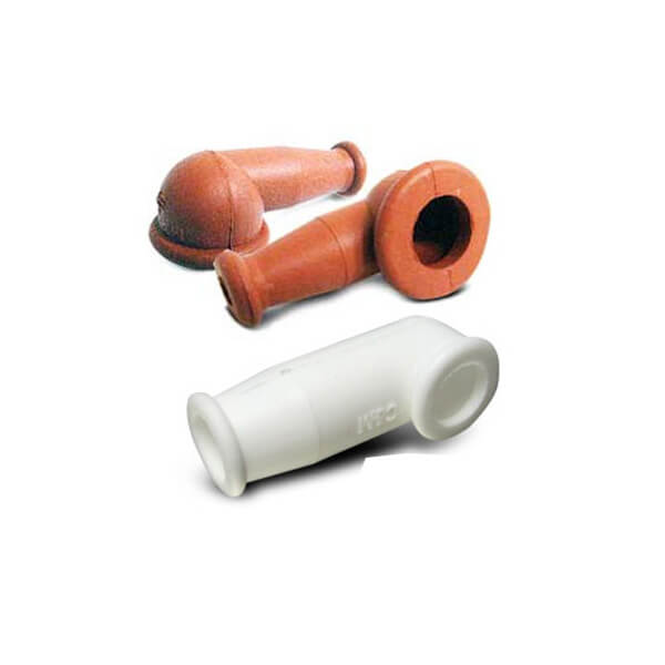 MS25171-2S Silicon Nipple Red