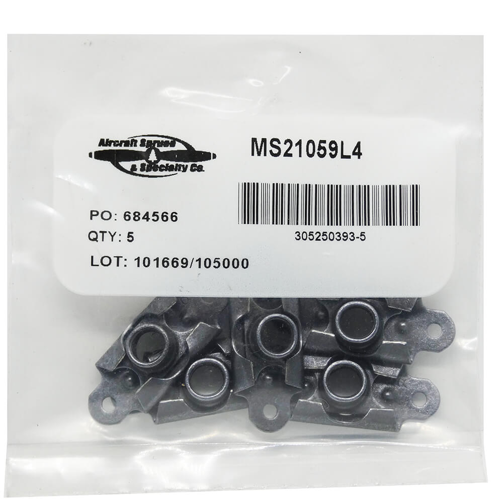 F5000-4 Floating Anchor Nut (Pack Of 5)