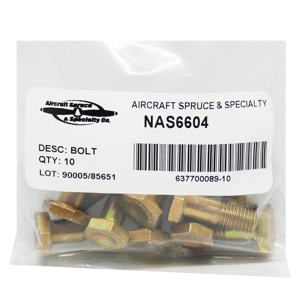 NAS6604-5 Shear Bolt (Pack Of 10)