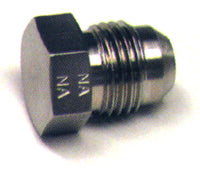 AN806-2 Steel Flared Tube Plug