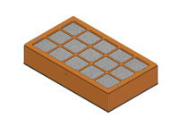 BA100 Brackett Aero Air Filter Complete Assembly
