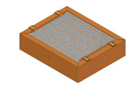 BA3210 Brackett Aero Air Filter Complete Assembly