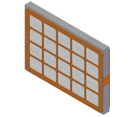 BA4010 Brackett Aero Air Filter Complete Assembly