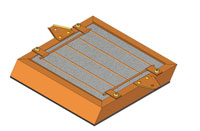 BA5710 Brackett Aero Air Filter Complete Assembly