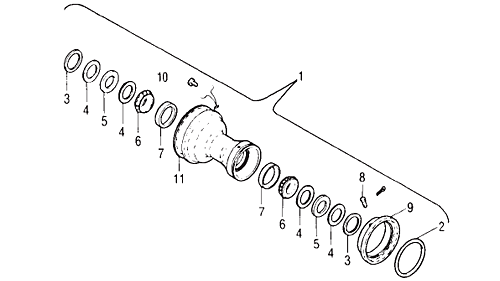 A85-118 Goodrich Ring, Lock
