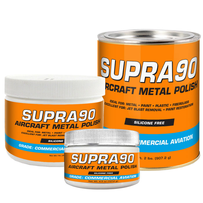 SUPRA90 Aircraft Metal Polish - 1 Lb.